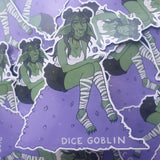 Dice Goblin Vinyl Sticker