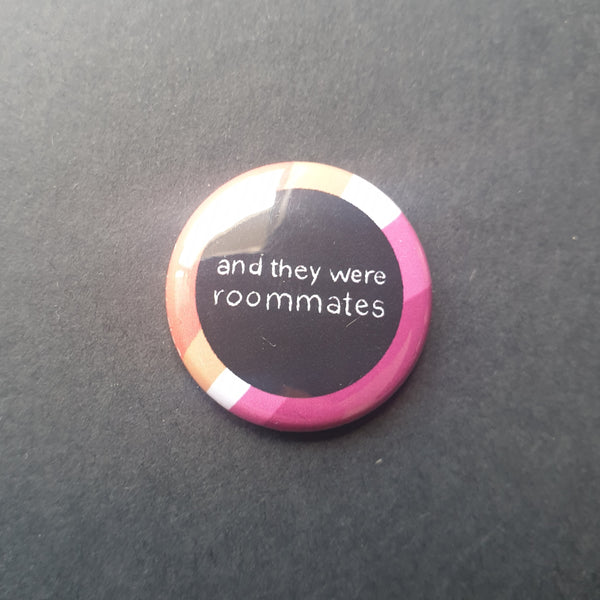 Lesbian / Vine Button Badge