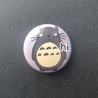 Totoro Button Badge