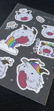 Rainbow Poros Sticker Sheet