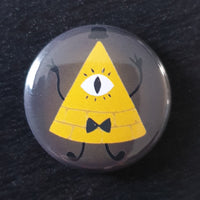 Bill Cypher Button Badge