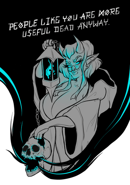 Freyja (OC) Speak With Dead Print